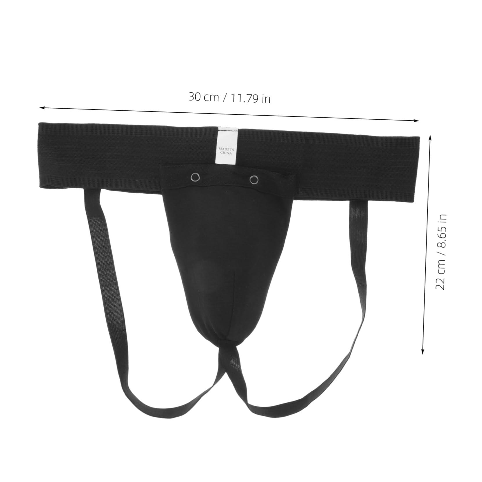 BESTYASH Portable Breathable Groin Guard for Boxing Taekwondo Karate Comfortable Crotch Protector Training Accessory in Black Medium Essential for Professionals and Amateurs