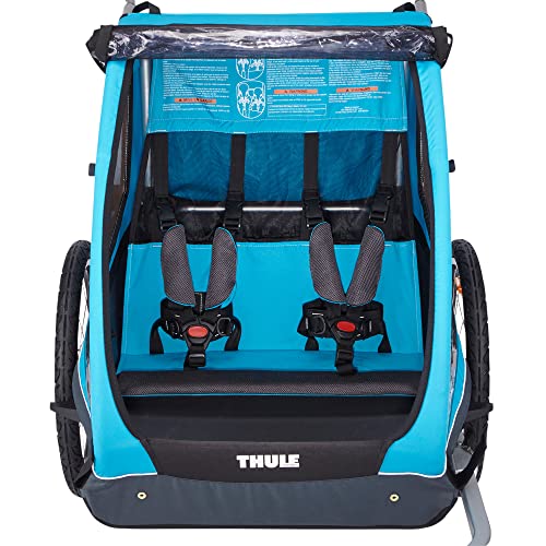 Remorque pour vélo Thule Coaster XT 2 places bébé et enfant - 8