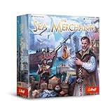 Trefl – The Sea Merchants – Familienspiel, Planen, Strategie, Investition, Reiner Knizia, Die Seehandelsleute, Spiel für Erwachsene und Kinder ab 8 Jahre