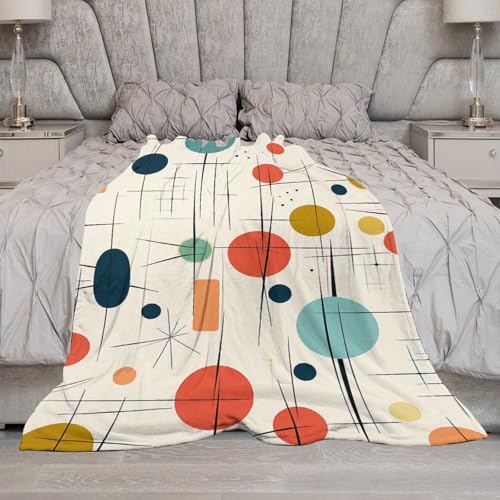 Couverture moderne pour lit canapé fauteuil plaid chaud léger 167x228 cm - 6