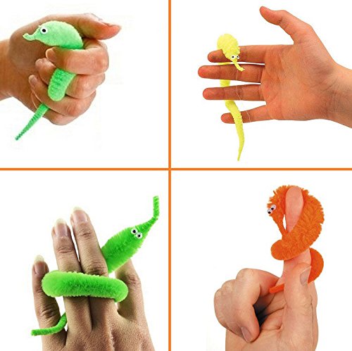 HAMMOND TOYS Magic Worm Squirmal Pet (One Random Color)