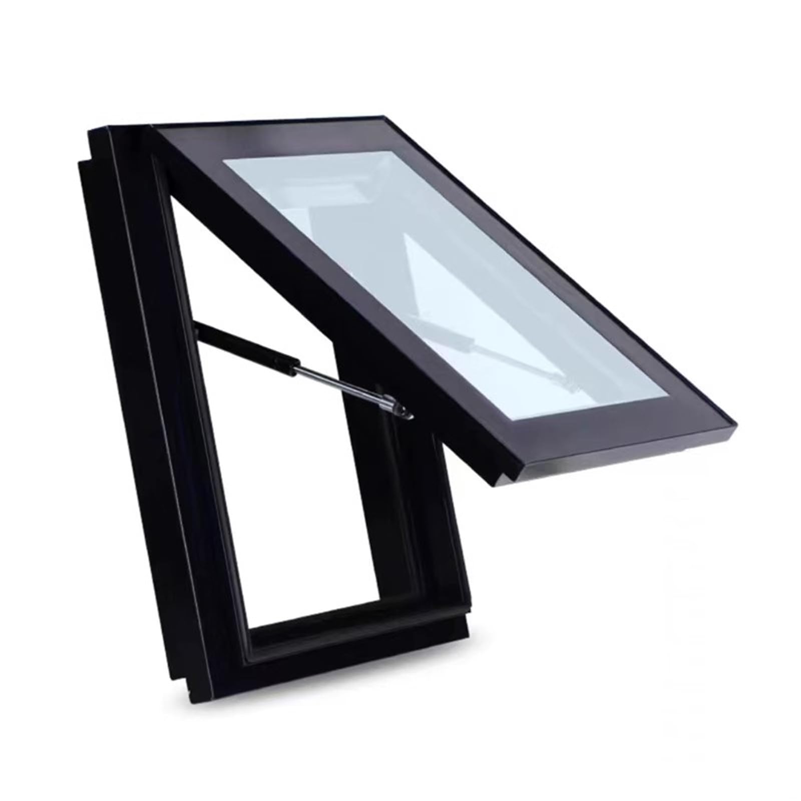 Générique Trappe de Toit sur Mesure pour Couloir, Double vitrage trempé avec Tige hydraulique, fenêtre de Toit pour combles, Durable et élégante, Dimensions : 85 x 65 cm (34 x 26 po)