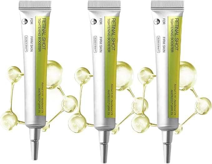 Retinal Shot Tightening Booster,Retinol Shot Tightening Booster,Retinaldehyde Cream for Firm Skin,Retinol Shot Tightening Serums,Hydrating Facial Serums Repairs and Enhances Skin Elasticity (3)