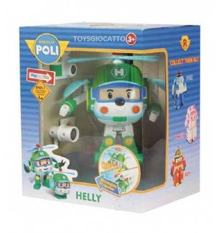 Robot Helly 13 CM con LUCI TRASFORMABILE