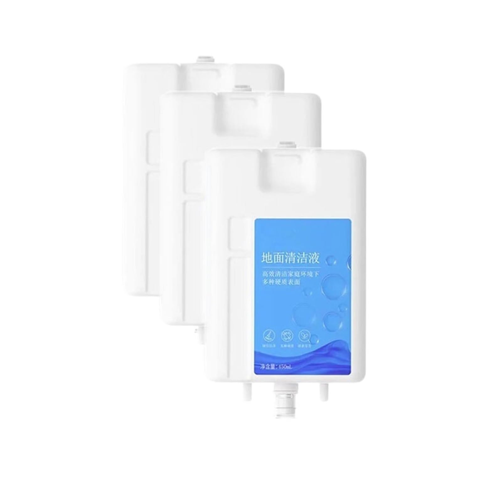 Cartucho De Solución De Limpieza De 450 Ml, Pieza De Repuesto for Limpiador De Pisos Multisuperficie, Compatible Con Robot Aspirador Dreame L20 Ultra / L10 Prime(3-pack)
