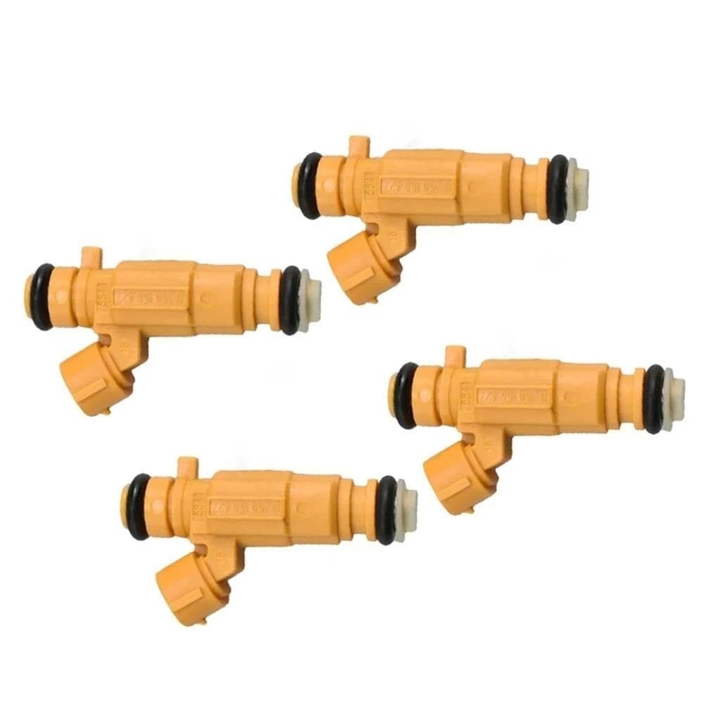Fuel Petrol Injector Nozzle Petrol Fuel Injector Compatible with Citroen for C3 for Nemo 4PCS OE 0280156427 9684827280 1984H6