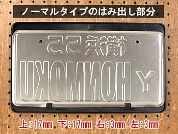 Amazon.co.jp: ロードランナー ナンバープレートフレーム