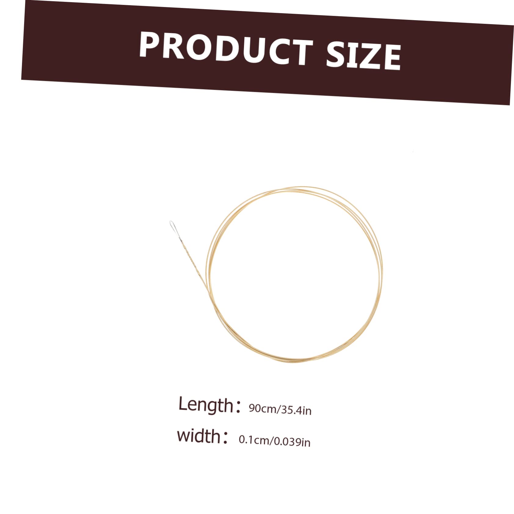 BESPORTBLE 1 Set Professional Banjo Strings Durable Music Wire Easy to Replace High Class Materials for Enhanced Sound Resonance for Musicians Banjo Enthusiasts