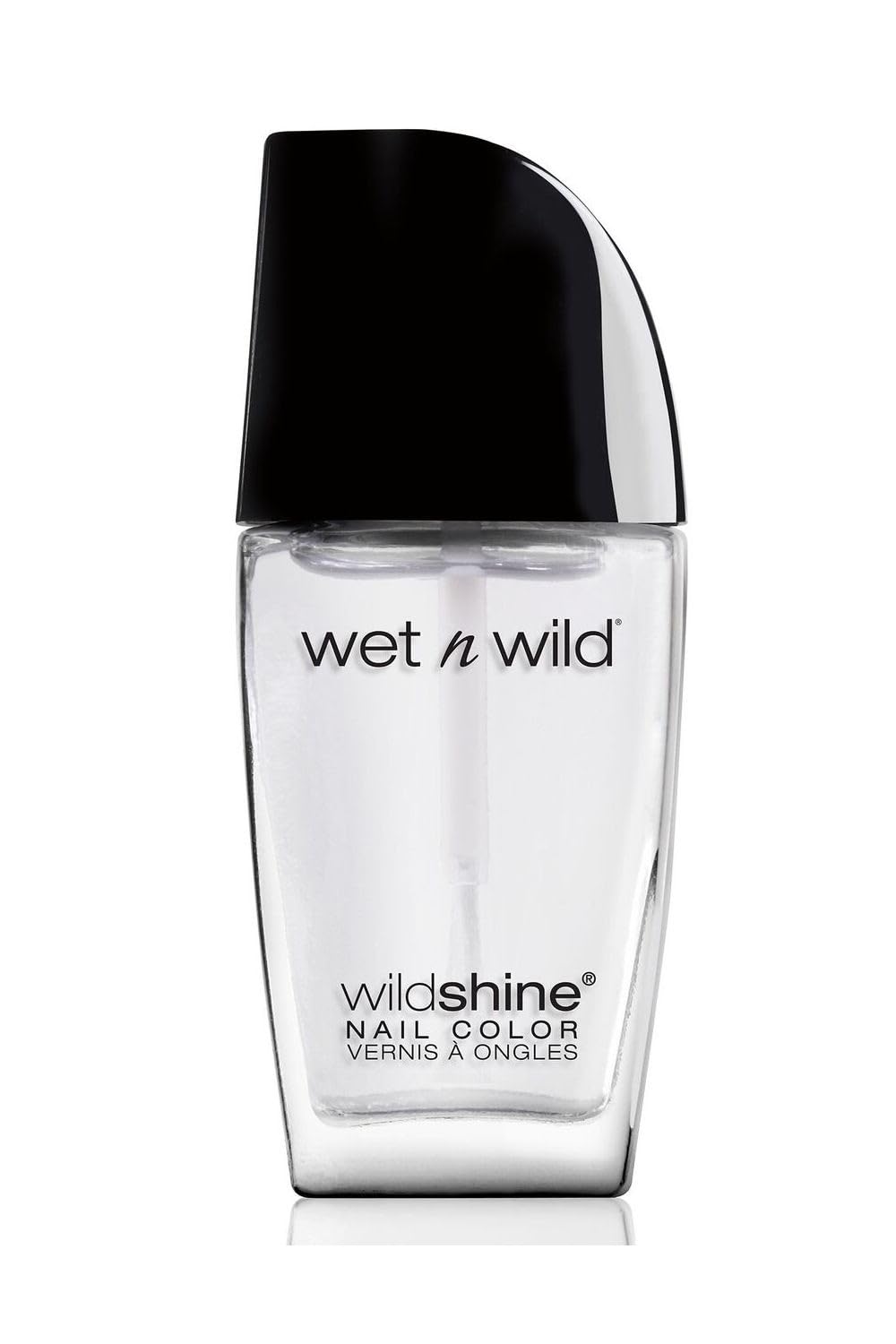 Wet n Wild, Wild Shine Nail Color, Nail Polish with No Formaldehyd, Toluene and Phthalates, Long-lasting and Quick-drying Formula, Clear Nail Protector