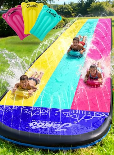 JAMBO XL 20Ft Summer Vibes Premium Slip and Slide with...
