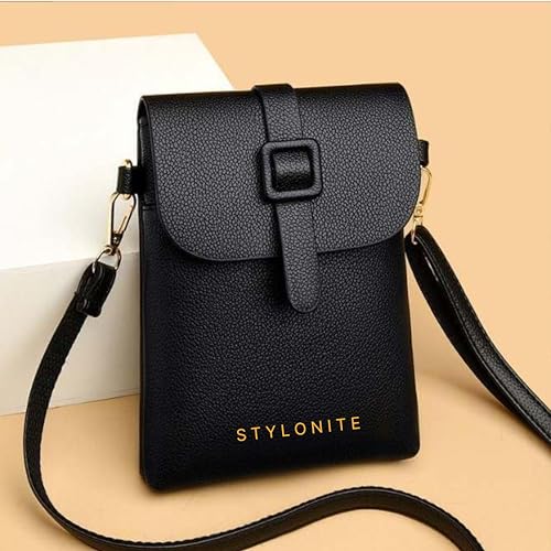 Cell Phone Purse Small Crossbody Bags for Women Vegan Faux Leather Wallet Purse2