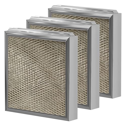 Carmerny 990-13 Humidifier Vapor Water Pad Filter Compatible with GeneralAire 990-13 G13 Humidifier Replacement Evaporator Pad Media Filter for Models 709 990 1040 1042 1137 SL16 GFI #7002 3-Pack