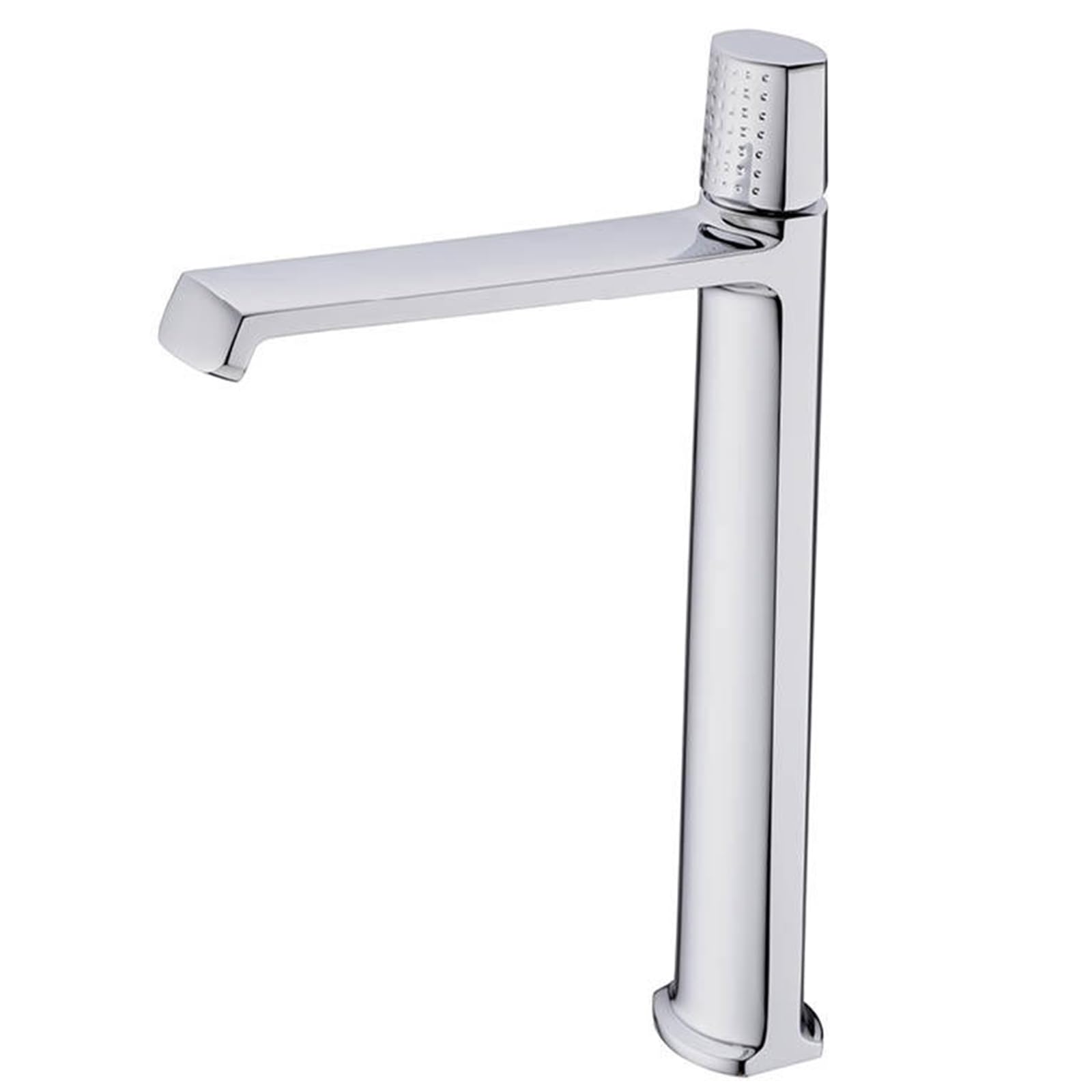 HCFYAUIS Bathroom Waterfall Tap Chrome for Countertop Basin Single Hole High Rise Basin Mixer Tap Waterfall,Chrome Plated
