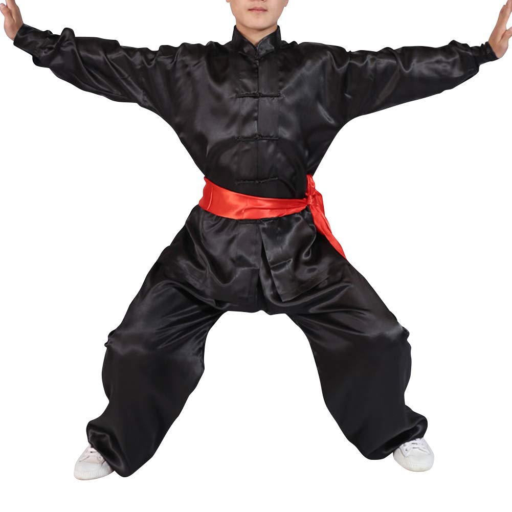 Artes Marciales Ropa Unisex Adulto Niño Conjuntos - Tradición China Tai Chi Wushu Ropa Niños Niñas Rendimiento Traje Kung Fu Uniforme