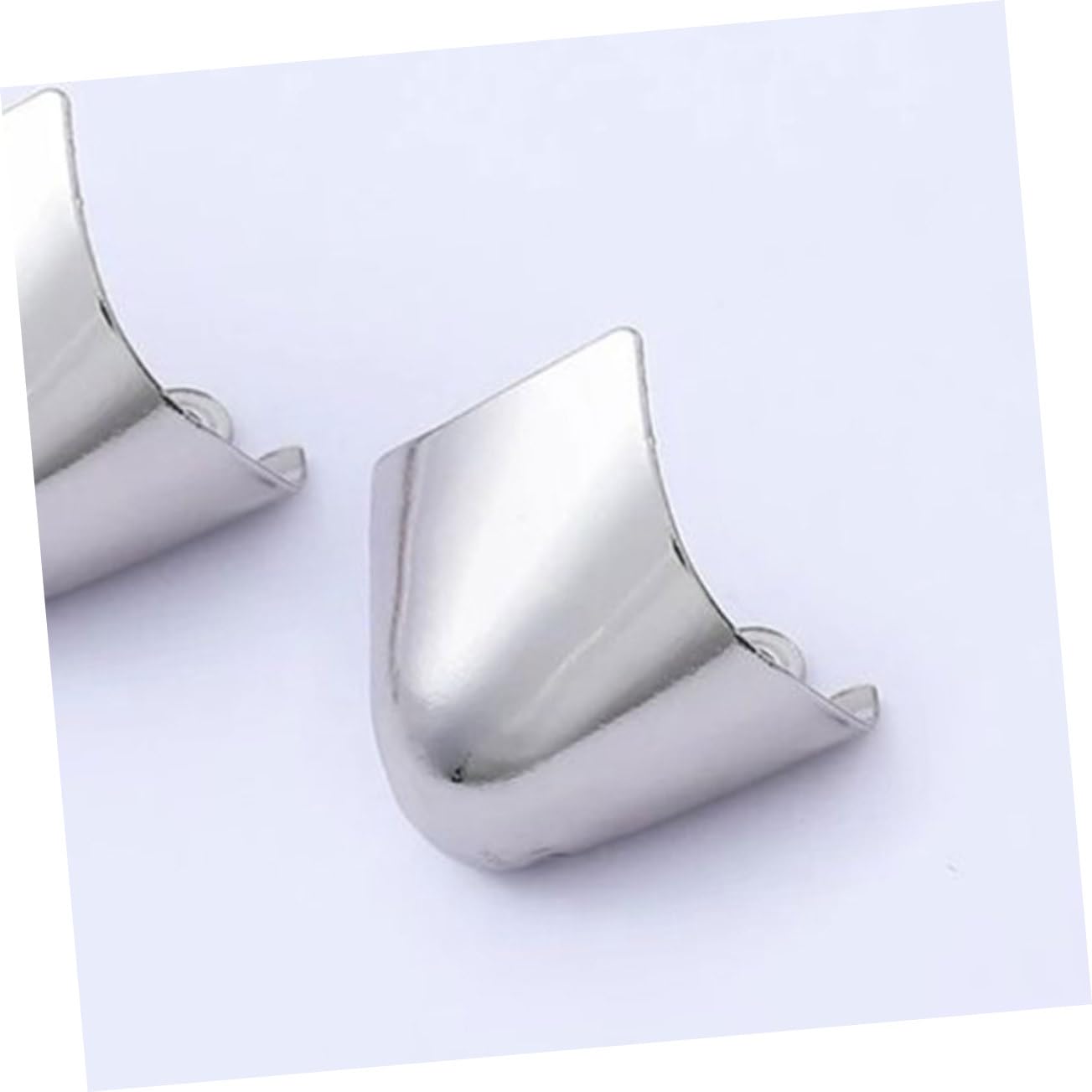 FOMIYES 3 Pares De Puntas De Talón Punteras Decorativas De Dedos De Hierro Para Pies Cubierta Protectora Para Zapatos