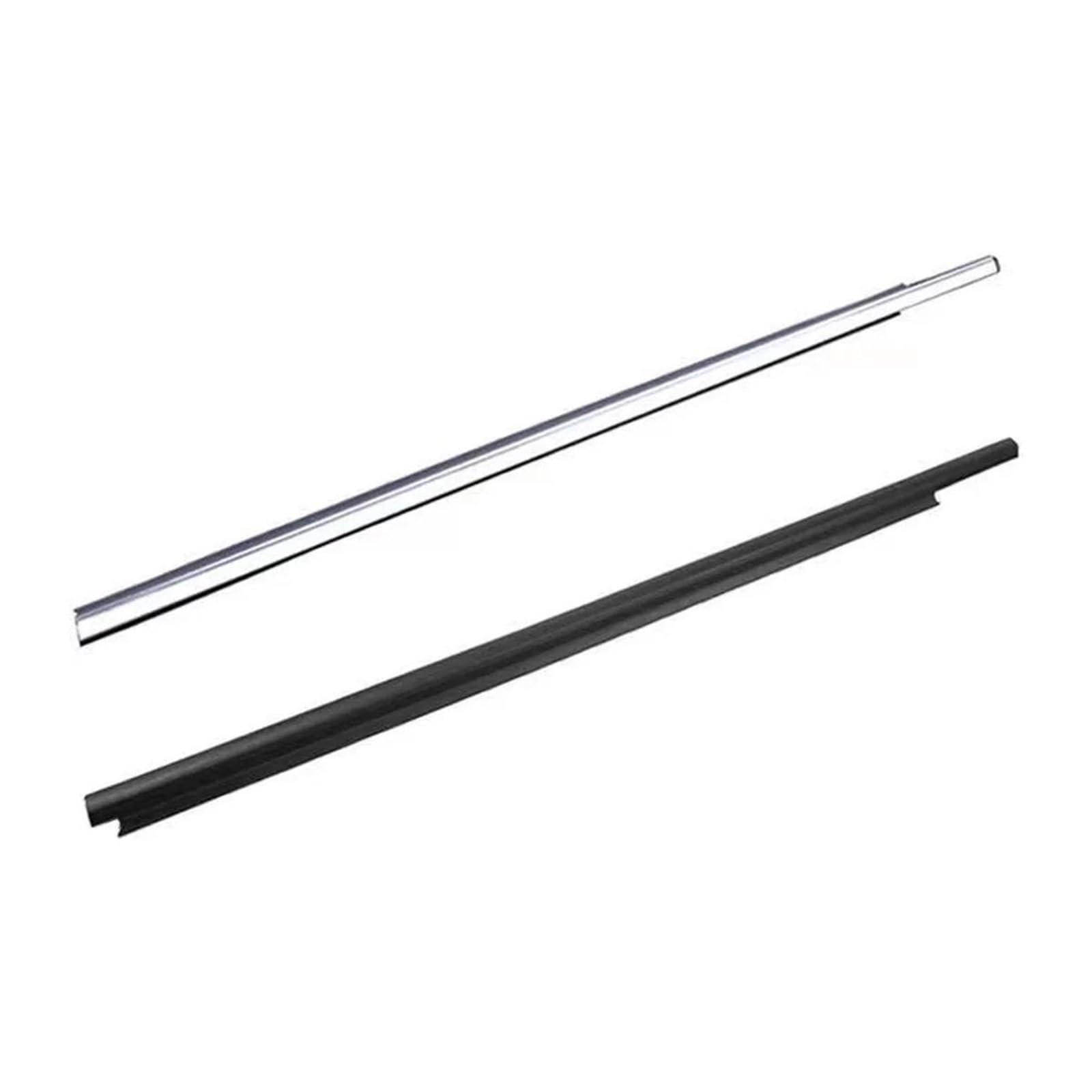 Junta de Goma Para Peugeot 301 2013-2017 Para Citroen Para Elysee 2014-2016 Ventanas Exteriores Coche Burlete Goma Cinturón Sellado Tiras Meteorológicas Goma de Sellado Burletes(Chrome)