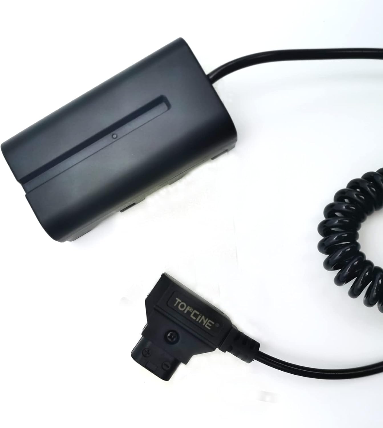 NP-F550 NPF970 NP-F750 NPF570 Dummy Battery to Dtap Power Adapter Cable Compatible for Zoom F6,BMPCC 6K Pro,Atomos Shogun Inferno Ninja Sony L HDRFX1/HVRZ1U Cameras with Vmount ABMount Battery