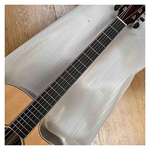 GaYouny Tout en bois d’épicéa massif avec incrustation en palissandre côté arrière bas guitare acoustique Beatirce… - Les Beatles, Paul McCartney, John Lennon, RIngo Starr, George Harrison GaYouny Tout en bois d'épicéa massif avec incrustation en palissandre côté arrière bas guitare acoustique Beatirce… – Image 4