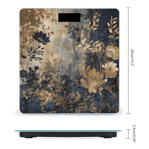 Báscula Digital para Baño con Plataforma de Vidrio 10x10 pulgadas miniatura 2
