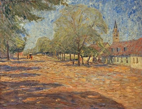 Cuadro para decoraciones del hogar con la obra clásica de Theo Von Brockhusen, formato de 60x90cm