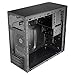 immagine 4Aerocool QC-203 M-ATX Case USB3 Fascia rivestita in gomma nera Interno no PSU