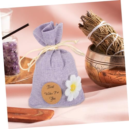 IMIKEYA 10 piezas bolsas de sachet lavanda recargables miniatura 6