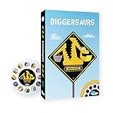 Moonlite Storytime - Diggersaurs Storytime Disc - A Magical Read Together - Projector Sold Separately - Digital Story w/ Sound FX - Toddler Early Learning Gifts for Kids Ages 1 Year & Up