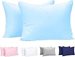Cas d'oreiller pour tout-petit, 100% Coton Baby Coussin, 2 Sac d'oreiller de voyage avec fermeture d'enveloppe, petite housse d'orfèvre, ensemble d'Oreillers pour enfants, hypoallergénique respirant doux, meilleur Halloween