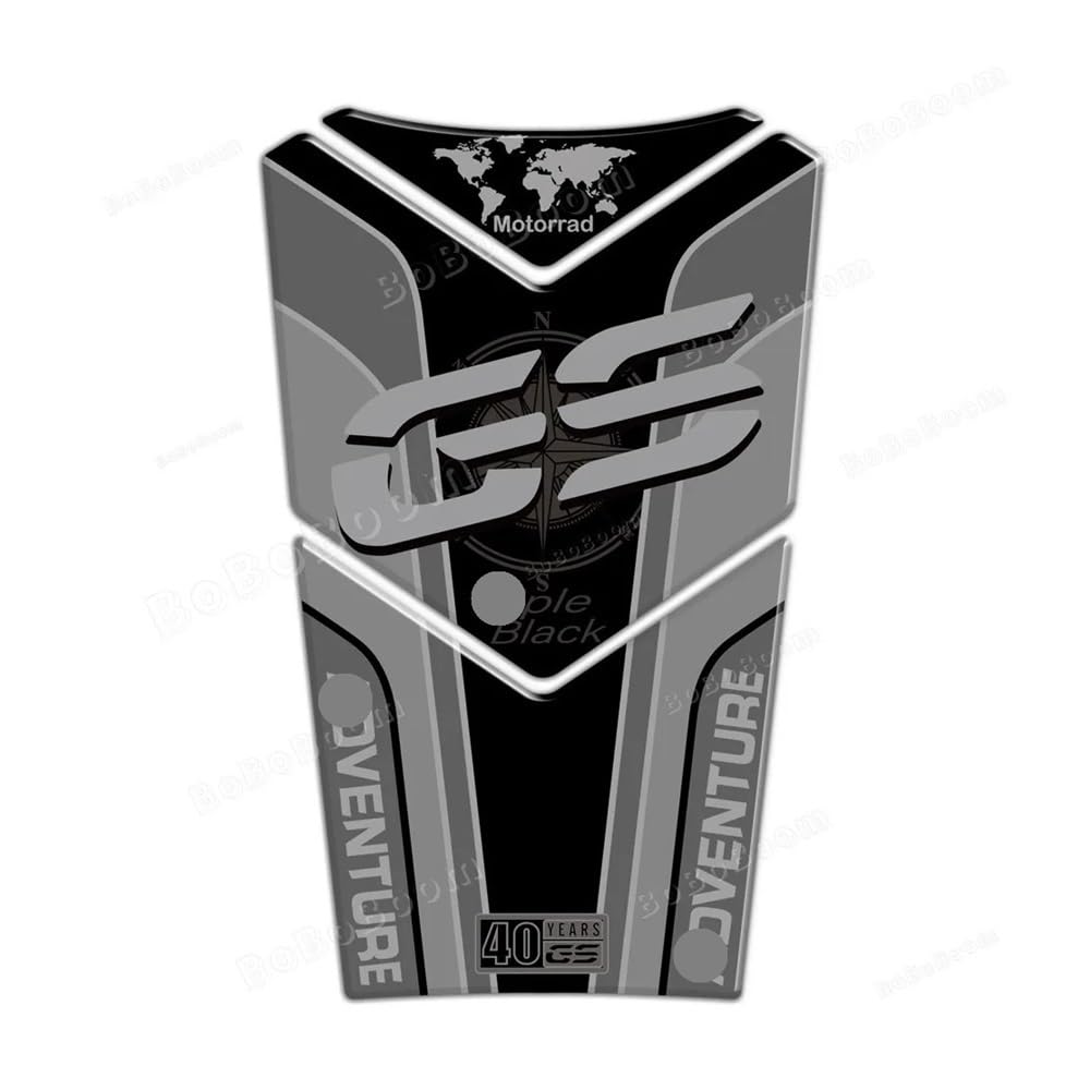 Motorcycle Tank Pad Protector Sticker Gas Tank Decals for R1200GS Adv LC 2014-2019 R1250 Gs for Adventure 2019-2024 Traction Fuel Decal Tank