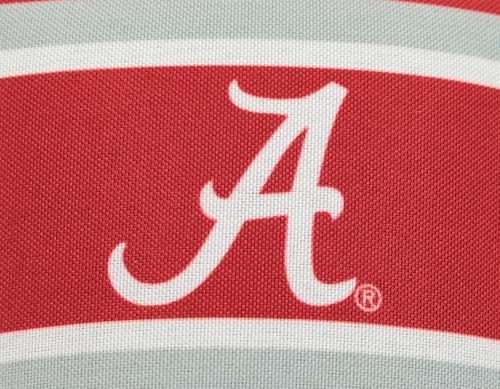 Image of FOCO NCAA Printed Team Logo and Color Stripes Comfortable Slide Sandals