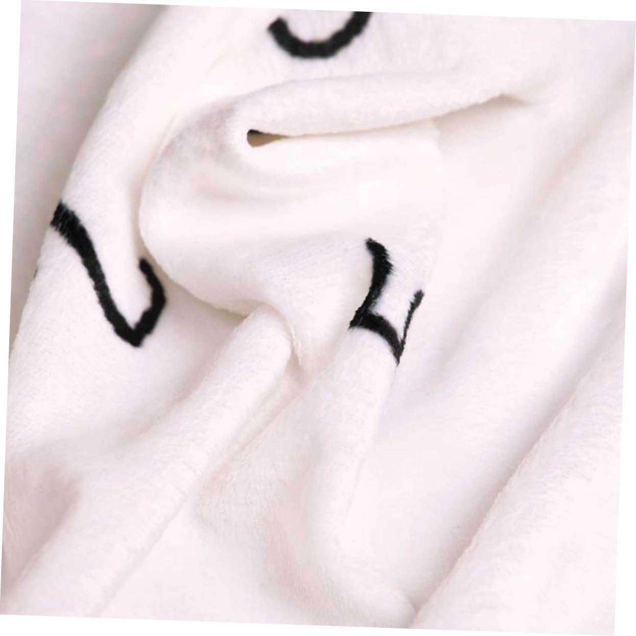 Coperta Personalizzata per Neonata in Flanella Bianca Design Unico, Coperta Fotografica Memory per Ricordo di Crescita e Servizio Fotografico