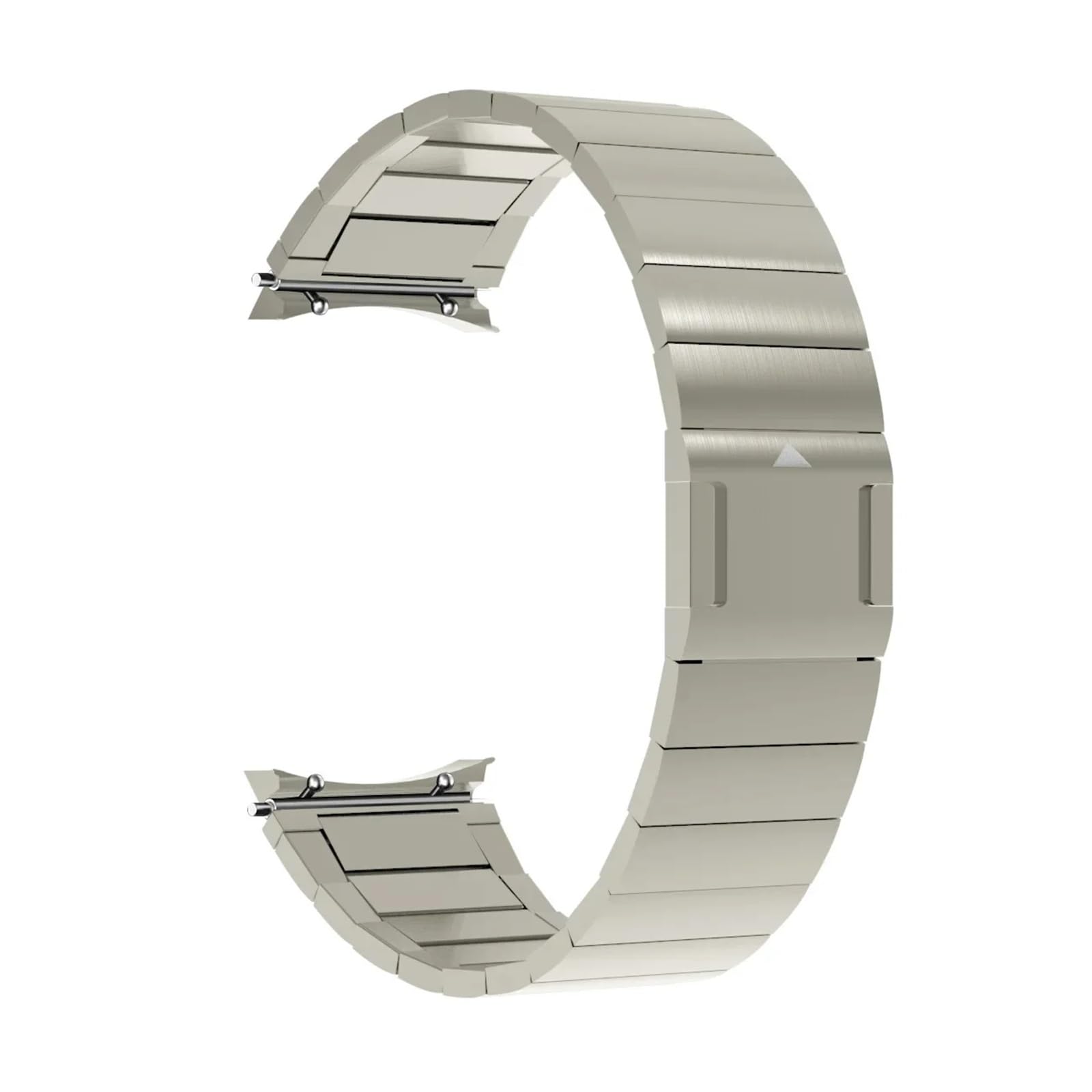Cinturino Magnetico in Metallo No Gaps Compatibile con Galaxy Watch 6 44mm 40mm Bracciale Compatibile con Galaxy Watch 6 Classic 43MM 47MM(Titanium,Watch 4 5 40mm 44mm)