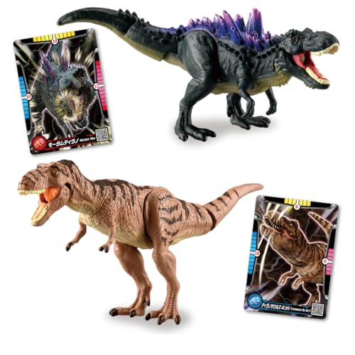 タカラトミー(TAKARA TOMY) アニア ジュラシック･ワールド アライブ モータムティラノ VS ティラノサウルス (第二世代) セット 動物 恐竜 おもちゃ 3歳以上