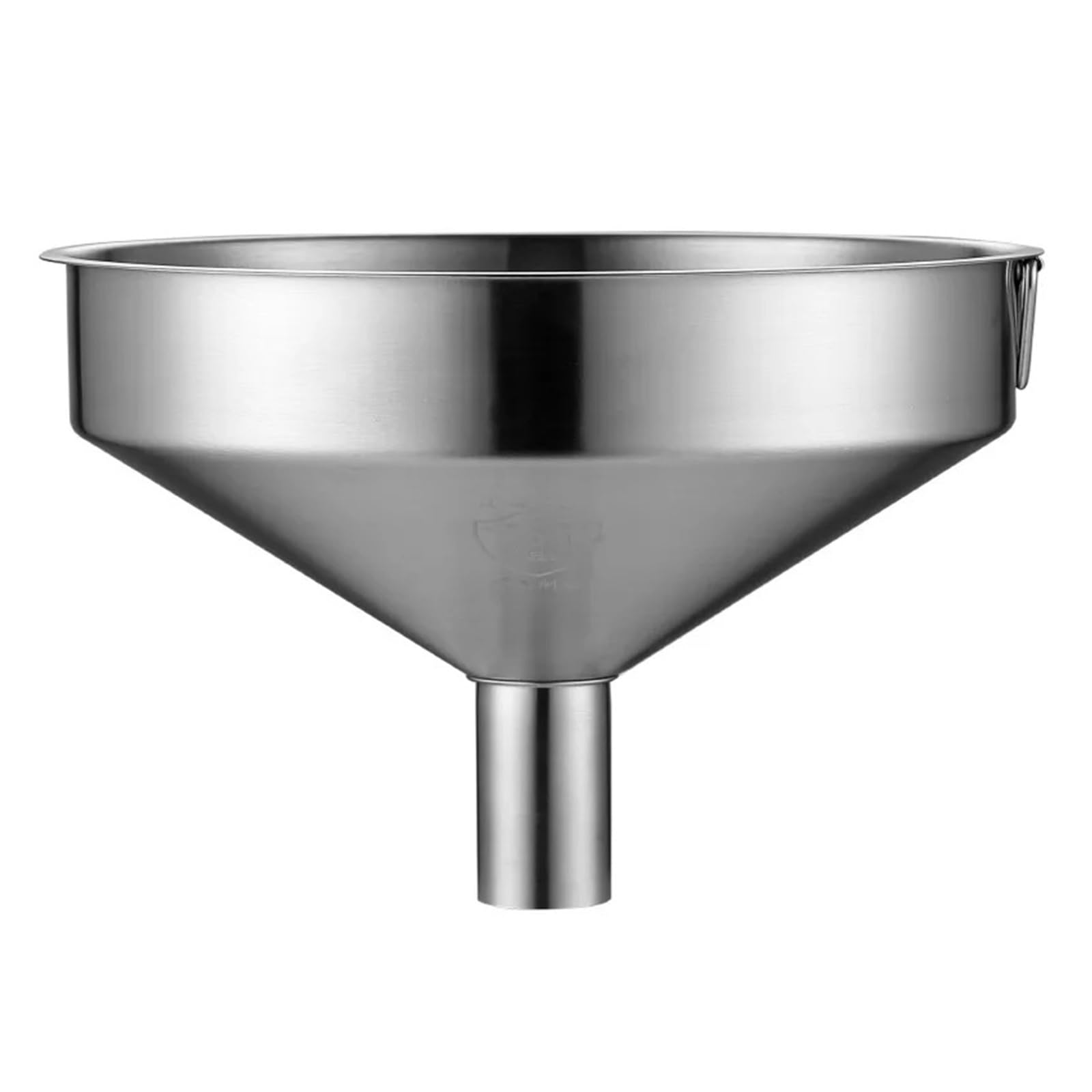 Embudo de Acero Inoxidable de Gran diámetro, de Grado Industrial, Boca Extra Ancha for Uso Comercial y doméstico.(304-21 CM Taper Tube)