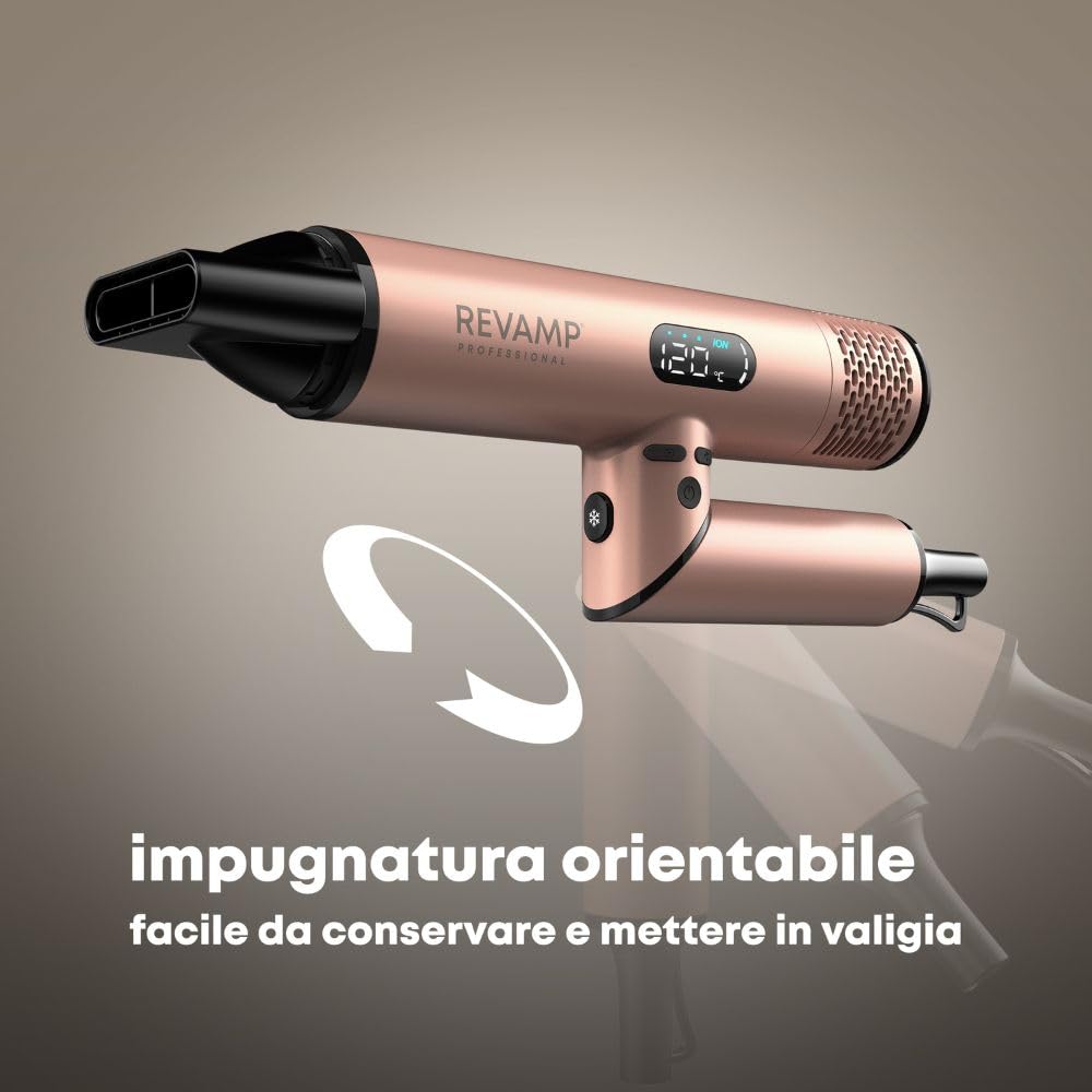 REVAMP Dynamic Radiance X Shine Asciugacapelli Portatile - Digitale