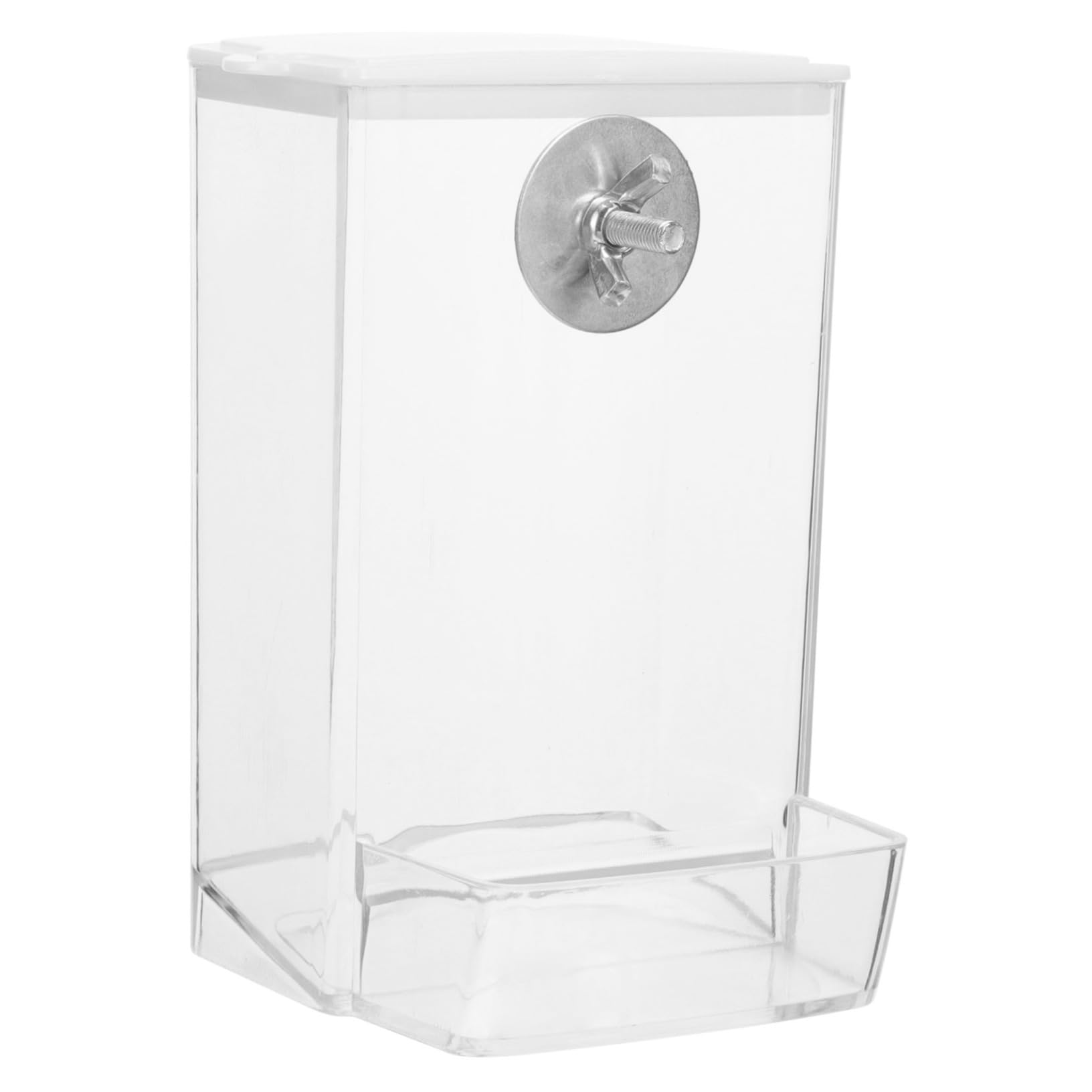 Yardwe 4 Pz Scatola Di Cibo Per Uccelli Gabbia Per Uccelli Alimentatore Automatico Porta Cibo Per Finestra Della Mangiatoia Per Mangiatoia Per Design Fibbia Pp
