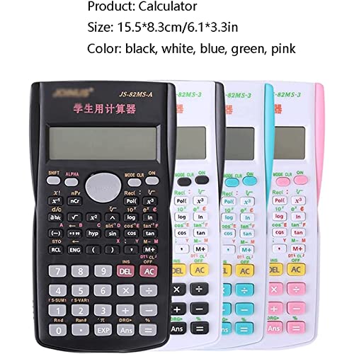 Double-Layer Large-Screen Calculator, Function Calculation Scientific Calculator, Sliding Protective Cover Standard Calculator #TOP1