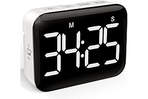 VOCOO Magnetic Kitchen Timer for Cooking with Count Up Countdown, Digital Timer...