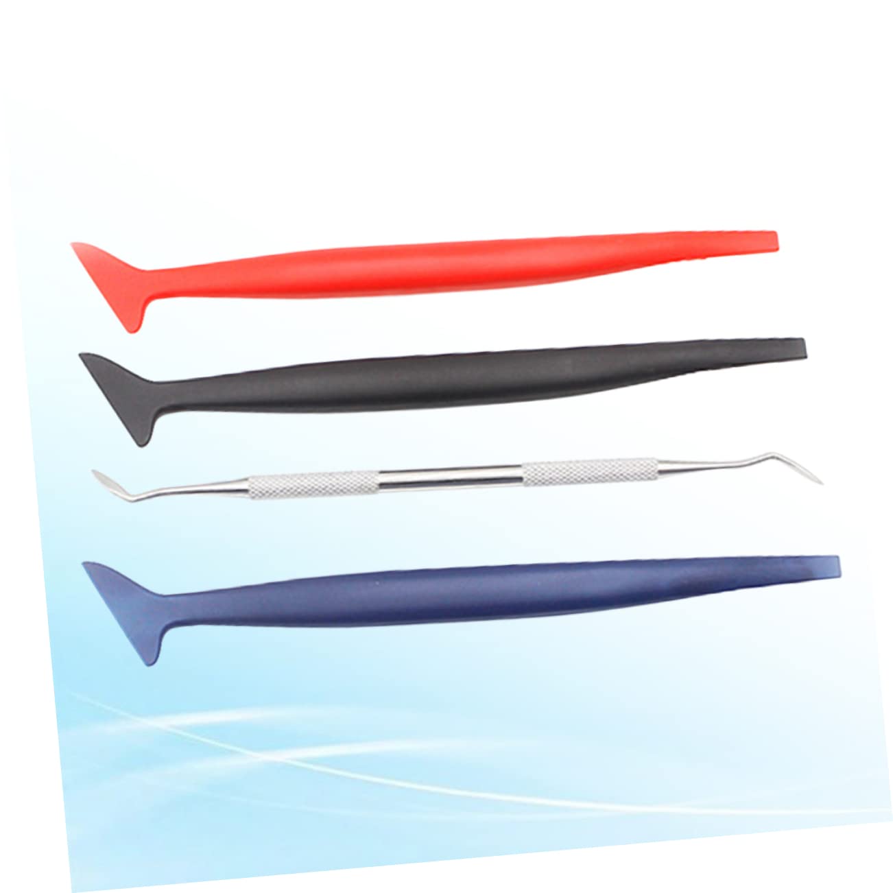 iplusmile 12piezas Herramientas para Películas De Coche Set De Raspadores para Cierre De Película Herramientas De Instalación De Tintado De Ventanas De Auto Material Duradero y Fácil De