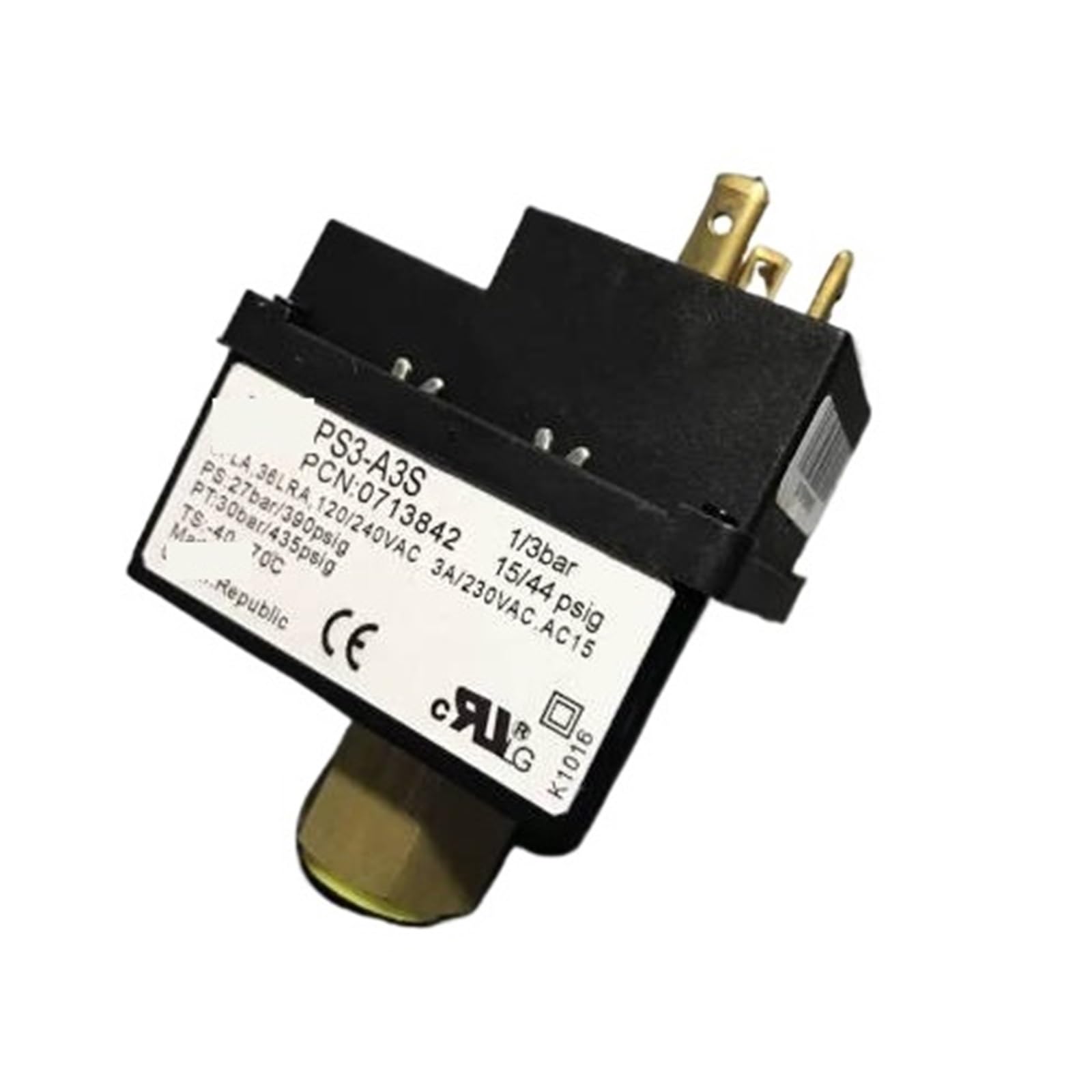 Presostato Relé Controlador PS3-A3S 1/3bar Original