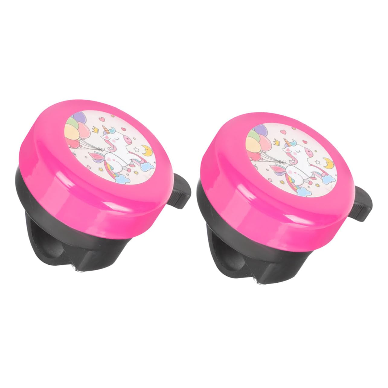 ibasenice Timbre De Bicicleta para Diseño De Caricatura Sonido Fuerte Compatible con Manillares para Bicicletas Y Scooters Material Seguro Y Duradero