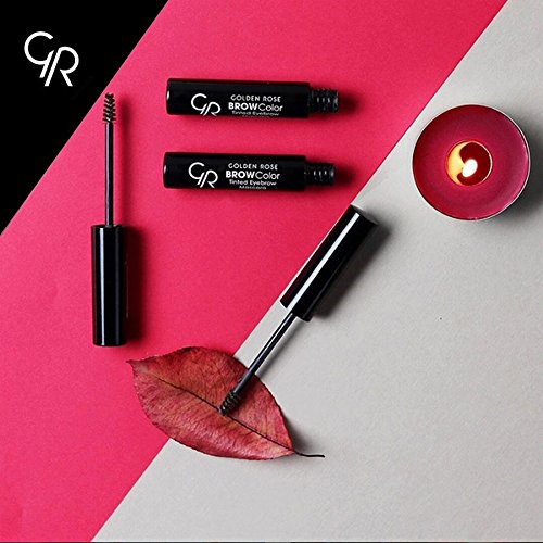 Golden Rose Brow Color Tinted Eyebrow Mascara No: 04 Medium Brown - Fiber İçerikli Kaş Maskarası
