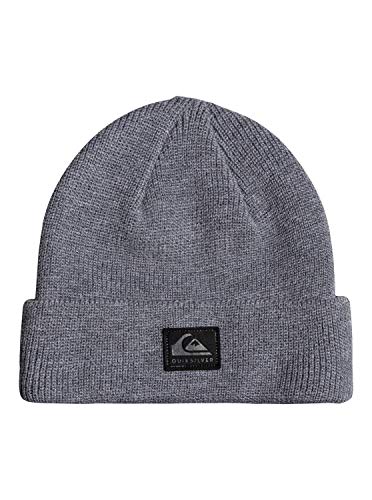 Quiksilver Performer - Gorro con Dobladillo Gorro con Dobladillo, Hombre, Medium Grey Wash, 1Sz