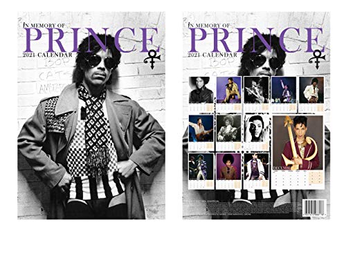 PARA ESTRENAR PRINCE CALENDARIO 2021 WITH PRINCE IMÁN PARA NEVERA