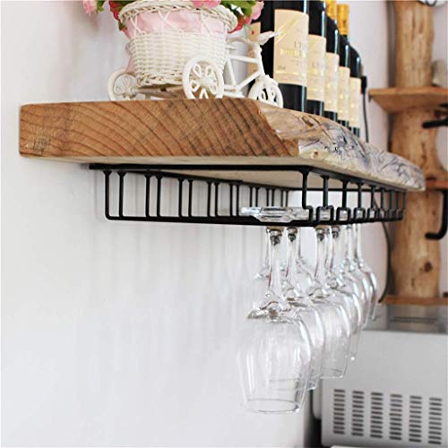 Armario inverso de vino y soporte colgante con diseño minimalista lineal 4