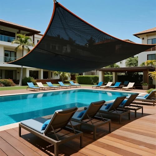 Bâche de protection piscines enterrées résistante aux intempéries et UV - 6