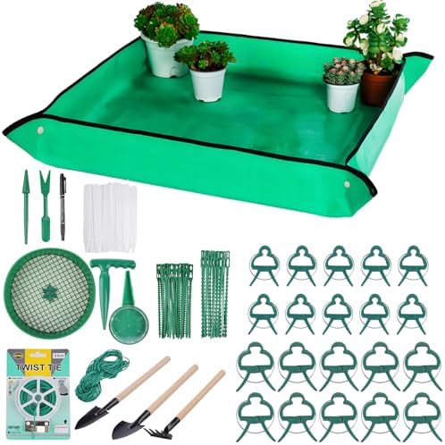Ultimate Garden Tools Kit – 169 Piece Gardening Accessory Set for Plant Care, Planting, Pruning and Maintenance – Great for Beginners and Experts – Green Ultimate Garden Tools Kit – 169 Piece Gardening Accessory Set for Plant Care, Planting, Pruning and Maintenance – Great for Beginners and Experts – Green
