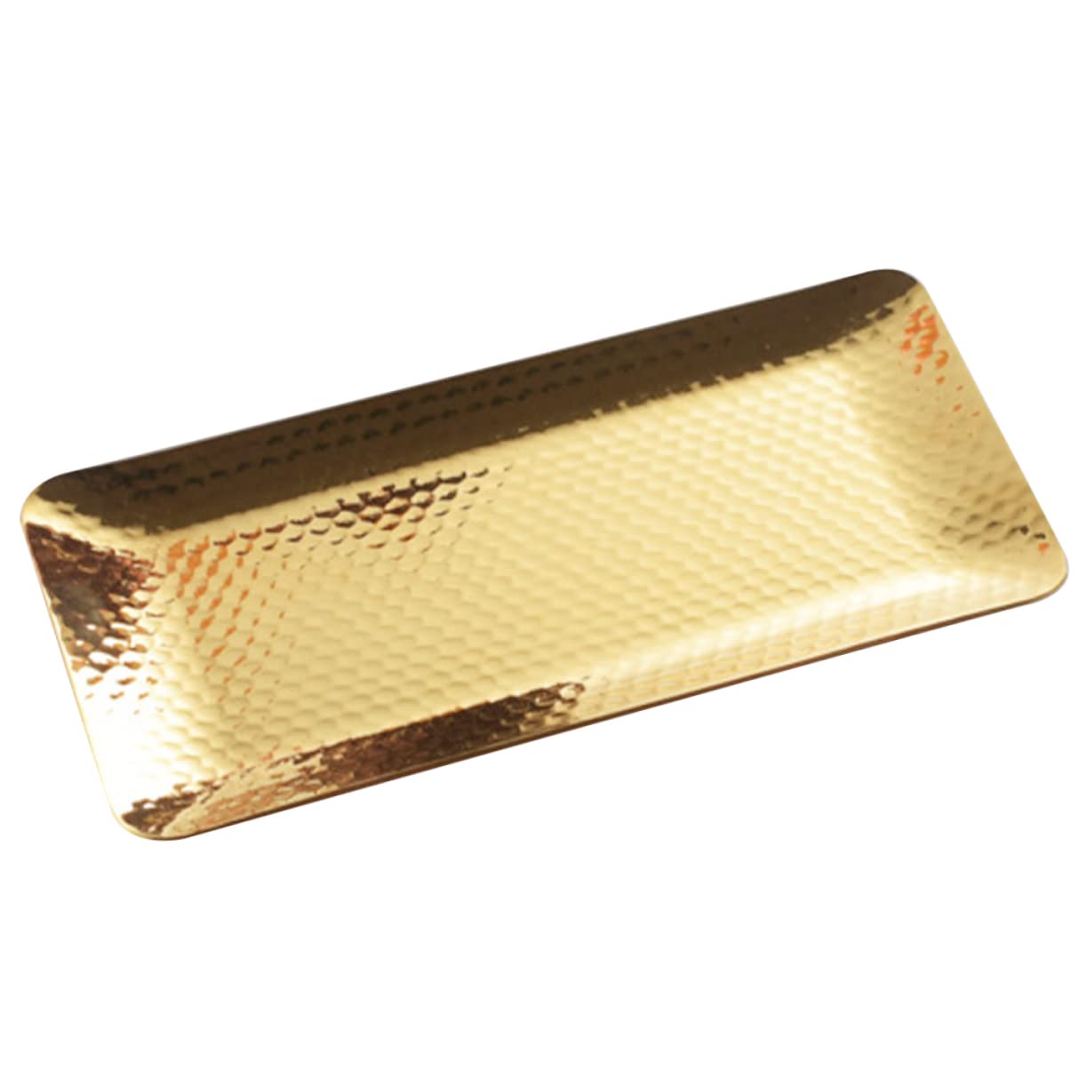 Stainless Steel Towel Storage Tray Elegant Rectangular Organizer Dish for Jewelry Cosmetics Non Design for Home Decor Desktop Organization Finish