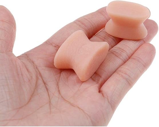Optana Between Toes Silicone Reel 1 Pair Finger Splitter Reel
