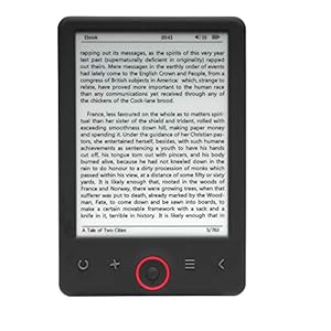 Elektronische boeklezer, e-book Denver EBO-620-6’/15,24 cm, 1024 x 758, elektrische inkt, 4 GB, MicroSD, Bat 1500 mAh